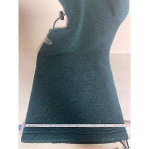 Vintage Headsokz Polartec Fleece Hood Balaclava Green Made USA Adjustable